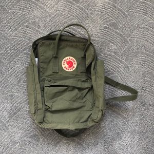 Fjallraven Army Green Backpack